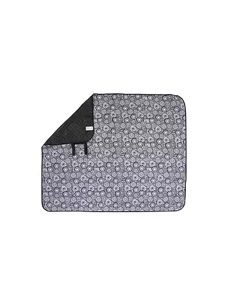 MERU | Manta de pícnic Vermont 140 x 170 cm | schwarz